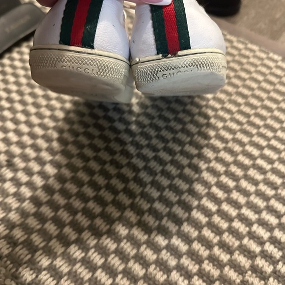Gucci White Leather womens Sneakers - Picture 5 of 6